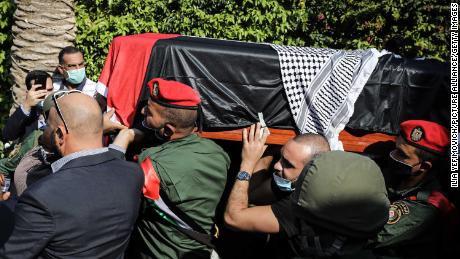 Funeral ceremonies honor top Palestinian negotiator Saeb Erekat 