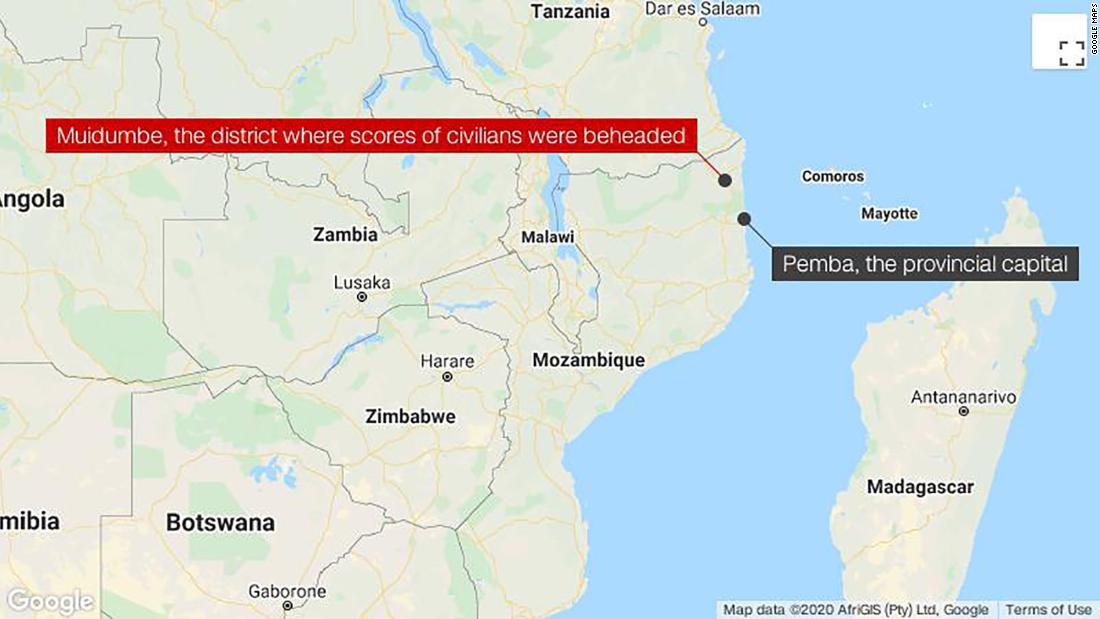 Civilians beheaded by insurgents in Northern Mozambique, witness says - CNN