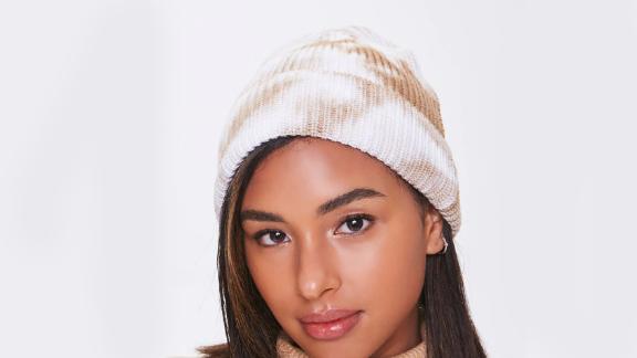 Forever 21 Ribbed Tie-Dye Beanie