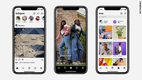 Instagram изменил дизайн своего домашнего экрана, добавив специальную кнопку для Reels.