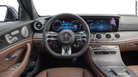 MotorTrend staffers were impressed with the interior design of the Mercedes E-Class, but not with its hard-to-use interfaces.