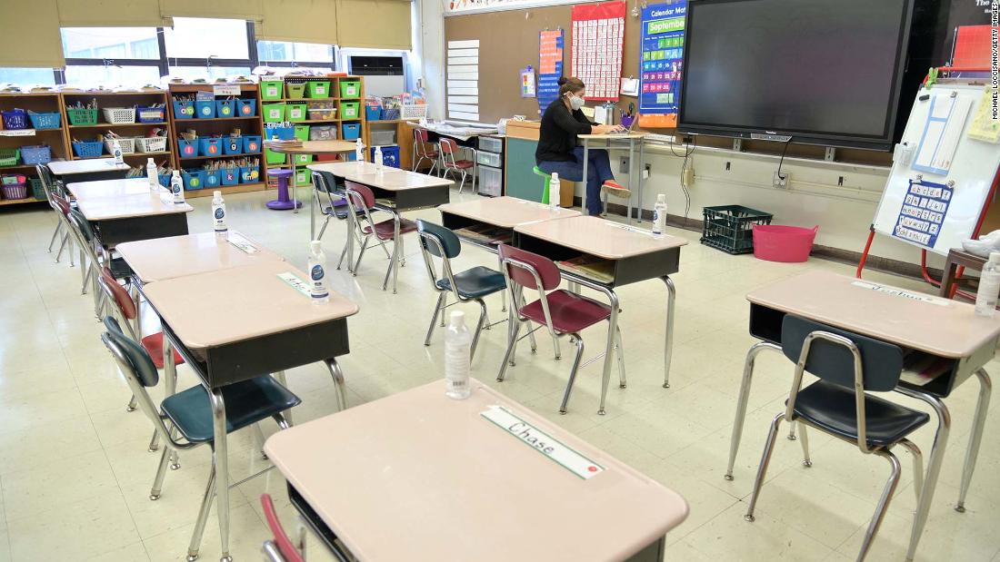 School reopening: Biden presses to reopen most schools in 100 days