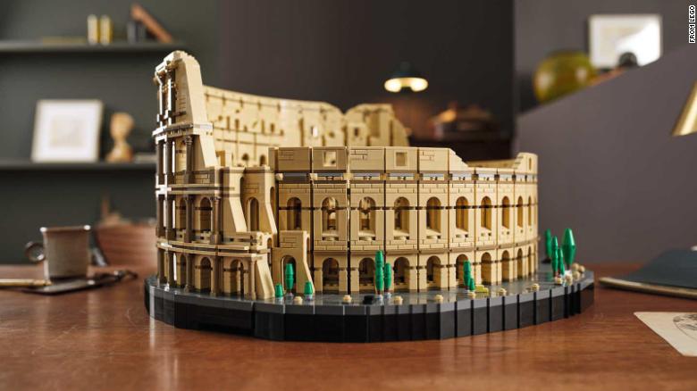Lego rolls out Colosseum, a model of the Roman amphitheater with over 9,000 pieces