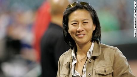 Kim Ng made history by becoming the first female and first Asian American general manager in Major League Baseball history.