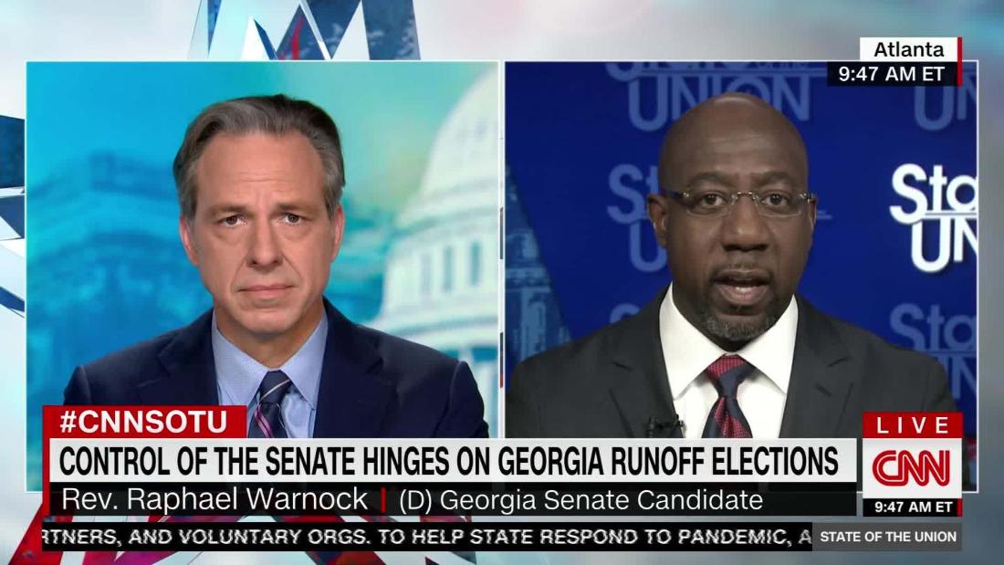 Warnock We Are In A Very Strong Position To Win Ga Senate Race Cnn Video 8147