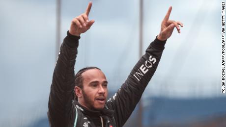 Lewis Hamilton equals Michael Schumacher&#39;s record of seven world titles