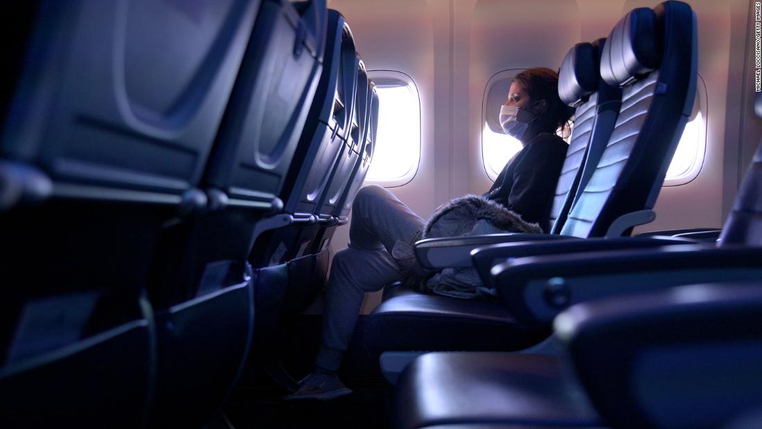 CDC study says the center seats on airplanes may be vacant to expose Covid-19 exposure.