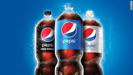 PepsiCo&#39;s new line of 2 liter bottles.