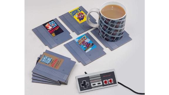 Retro NES Cartridge Coasters for Drinks