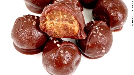 Salted date caramel truffles may satisfy your sweet tooth.
