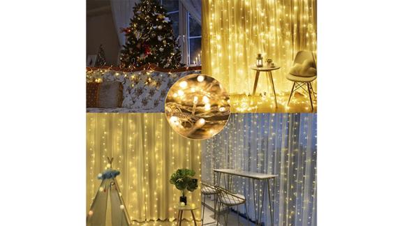 Maggift LED Curtain String Lights