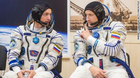 Russian spacewalk helps prepare space station for new module