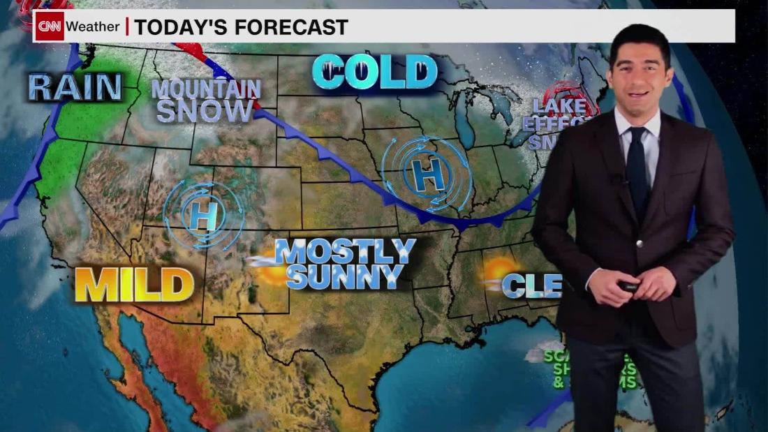 Weather Forecast: Cold Temperatures For The Southeast And Rain And Snow ...