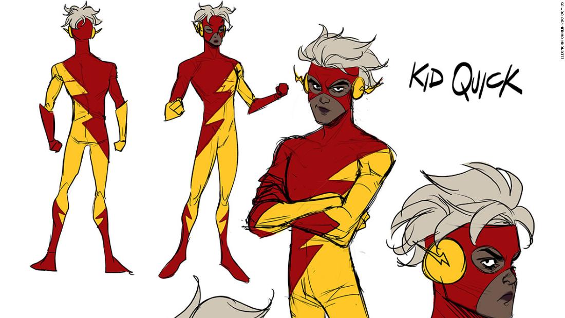 Dc Comics Is Introducing Its First Nonbinary Flash Character Cnn