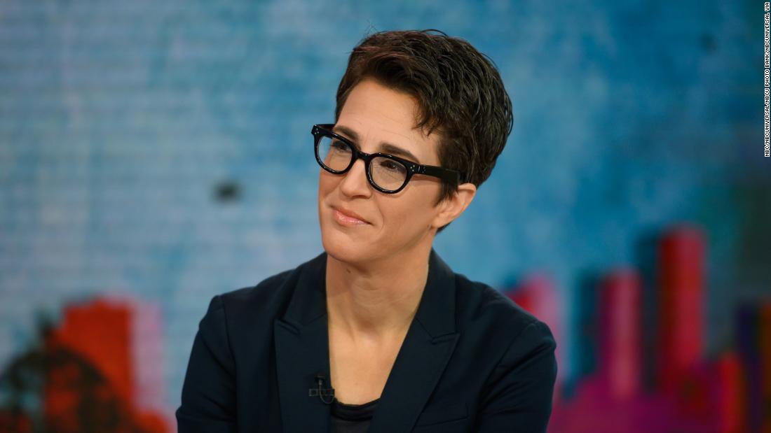 Rachel Maddow is thinking about leaving MSNBC and starting her own media  venture | CNN Business