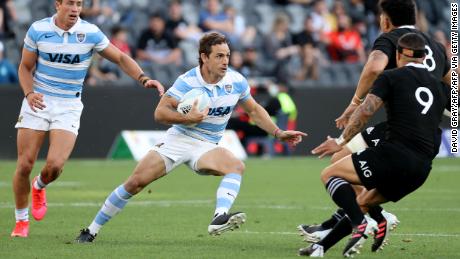 Nicolas Sanchez was instrumental in Argentina&#39;s victory over the All Blacks. 