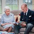 Queen Eliabeth Prince Philip 73rd anniversary