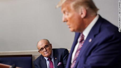 Trump considering Giuliani and Dershowitz for impeachment defense team