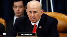 WASHINGTON, DC - DECEMBER 13: Rep. Louie Gohmert, R-Texas, votes no on the first article of impeachment as the House Judiciary Committee holds a public hearing to vote on the two articles of impeachment against U.S. President Donald Trump in the Longworth House Office Building on Capitol Hill December 13, 2019 in Washington, DC. The articles charge Trump with abuse of power and obstruction of Congress. House Democrats claim that Trump posed a &#39;clear and present danger&#39; to national security and the 2020 election based on his dealings with Ukraine. (Photo by Patrick Semansky-Pool/Getty Images)