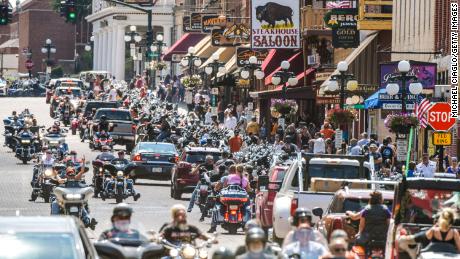 Sturgis motorcycle rally in South Dakota led to a Covid-19 outbreak in Minnesota, new report says