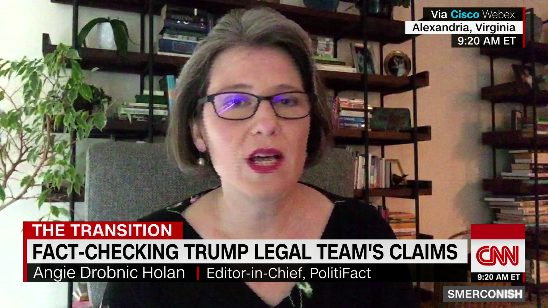 Fact-checking the Trump legal team's claims - CNN Video