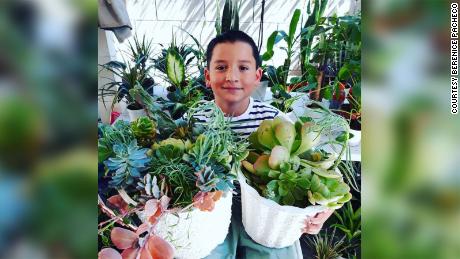 Aaron Moreno sold plants to help his single mom.