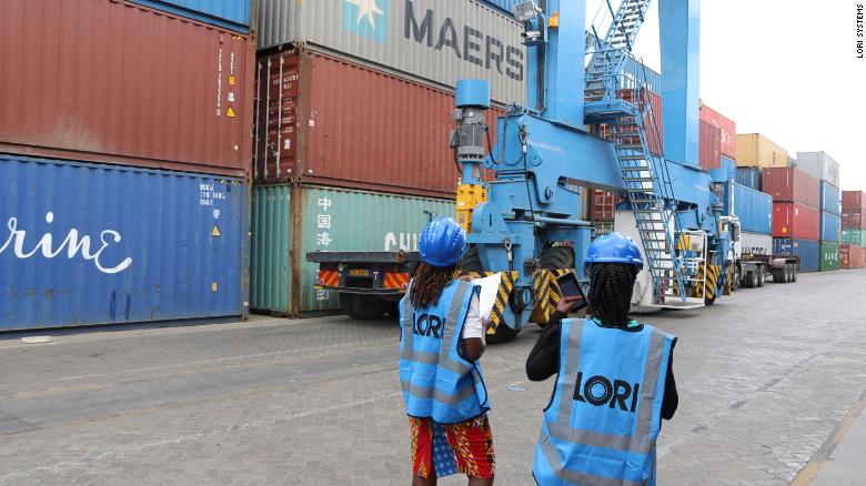 Lori Systems transports cargo across Africa with its network of trucks. 