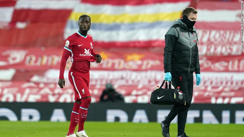 Naby Keita is the latest Liverpool player to pick up an injury this season. 