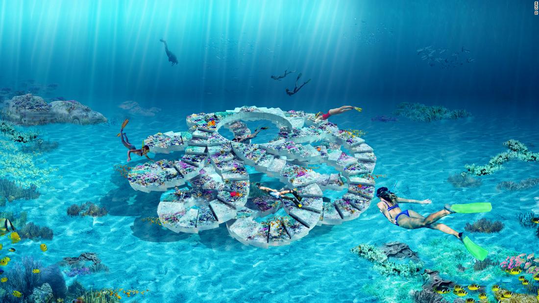 An Underwater Sculpture Park Called ReefLine Will Open In Miami CNN Style