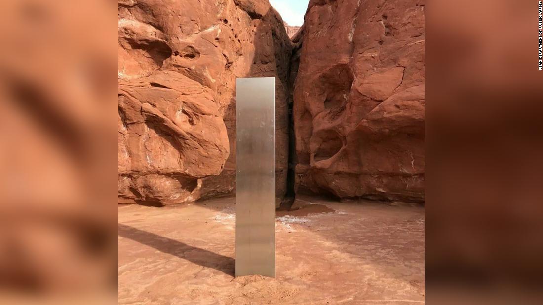 Utah Monolith: Mysterious silver monolith has disappeared in the desert