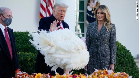 The Thanksgiving announcement at the White House invites Americans to 