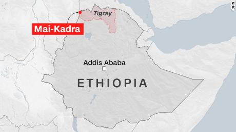 At least 600 civilians were killed in northern Ethiopia massacre, rights commission says  