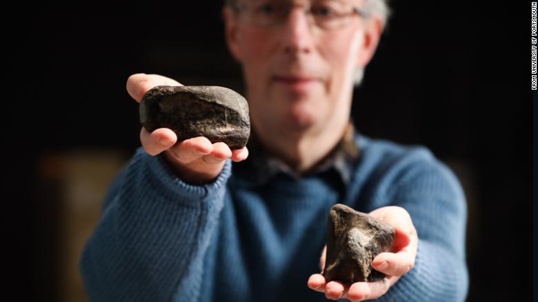 Teacher’s decades-old find on a Northern Ireland beach turns out to be the island’s first-ever dinosaur discovery