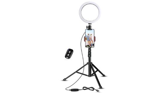 Ubeesize Cell Phone Ring Lights and Tripods