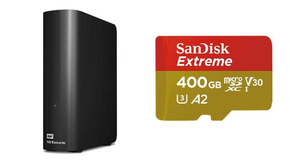 WD and SanDisk Drives and Memory Products 