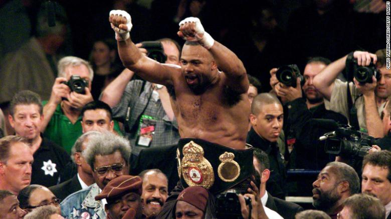 Roy Jones Jr. wins a unanimous twelve-round decision against John Ruiz to claim the WBA Heavyweight title, becoming the first Light Heavyweight to do so since 1897.