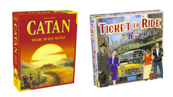 Games from Catan, Days of Wonder and more