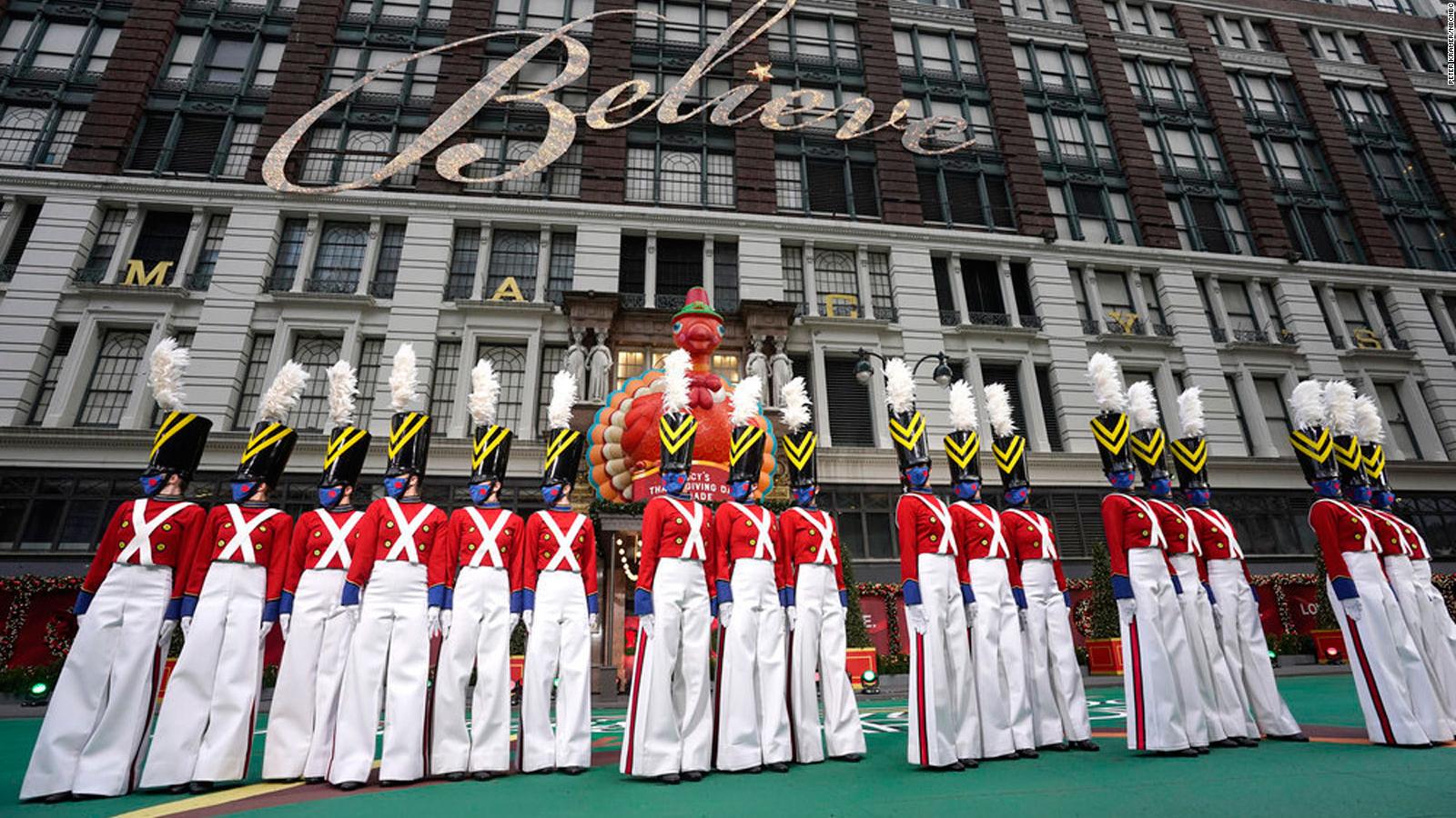 Rockettes perform at Thanksgiving Parade while wearing masks CNN