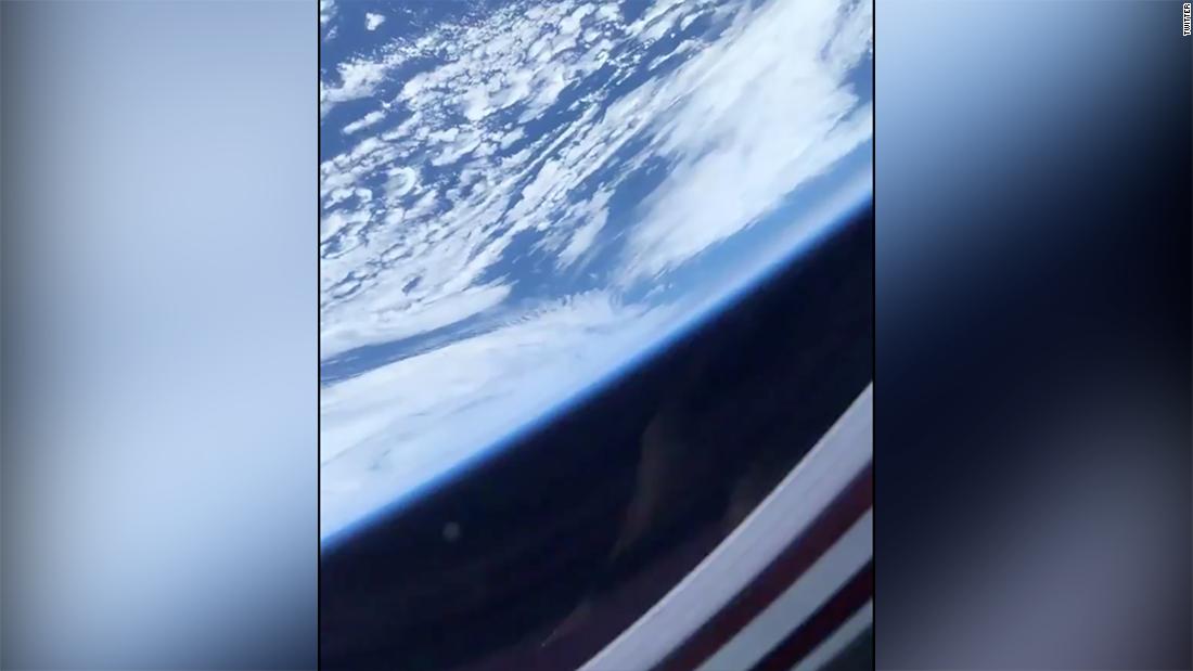 Here's how Earth looked to astronauts aboard the SpaceX capsule - CNN