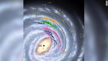 A Terra está 2.000 anos-luz mais perto de um buraco negro supermassivo no centro da nossa galáxia do que pensávamos