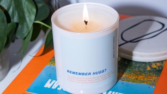 Miss hugs? Let your feelings burn brightly with a Cancelled Plans candle.