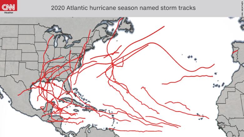 Historic 2020 Atlantic hurricane season comes to a close