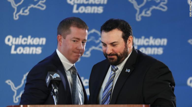 Detroit Lions fire head coach and general manager