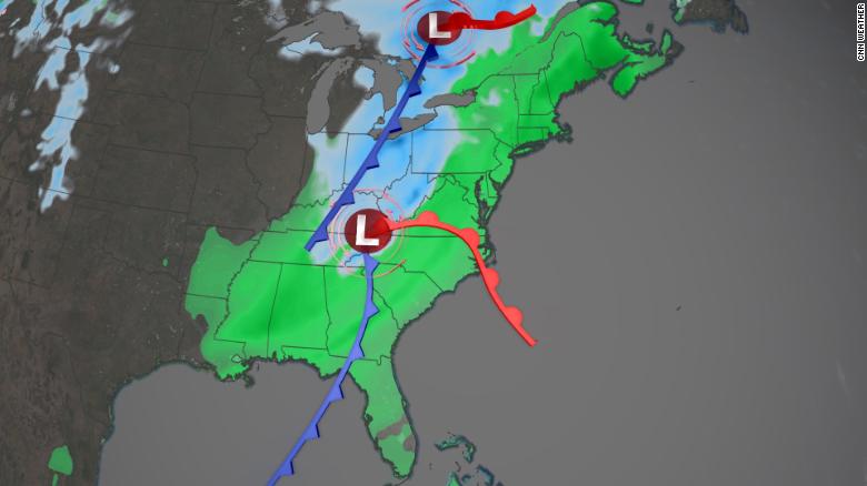East Coast braces for snow, heavy rain in first major storm system of the fall