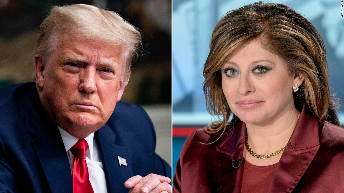 Fox News' Maria Bartiromo gave Trump his first TV interview since the ...