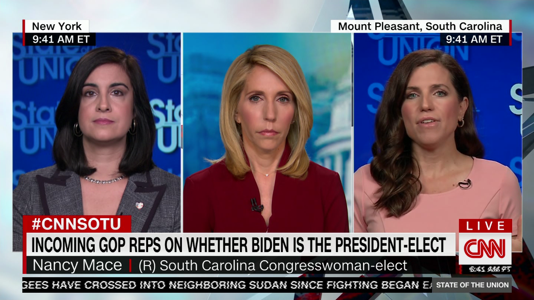 Incoming Gop Congresswoman Biden Is President Elect Cnn Video