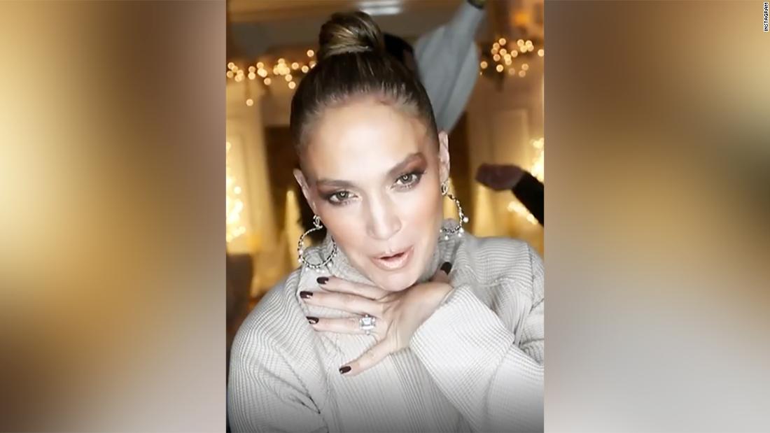 Jennifer Lopez celebrates the release of her new single with a virtual dance party - CNN
