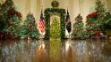 See Melania Trump&#39;s last White House holiday decorations