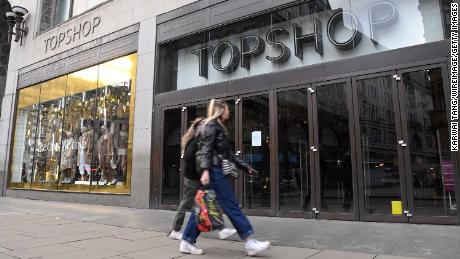 Topshop owner Arcadia declares bankruptcy