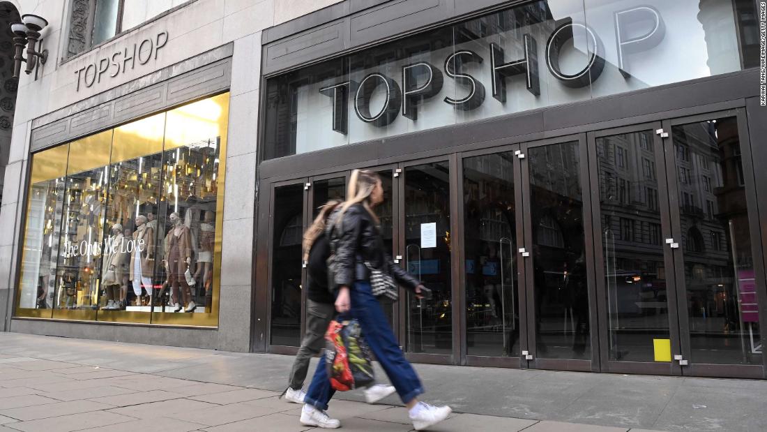 Topshop owner Arcadia files for bankruptcy - CNN